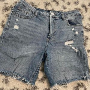 wild fable women's cutoff denim shorts size 10